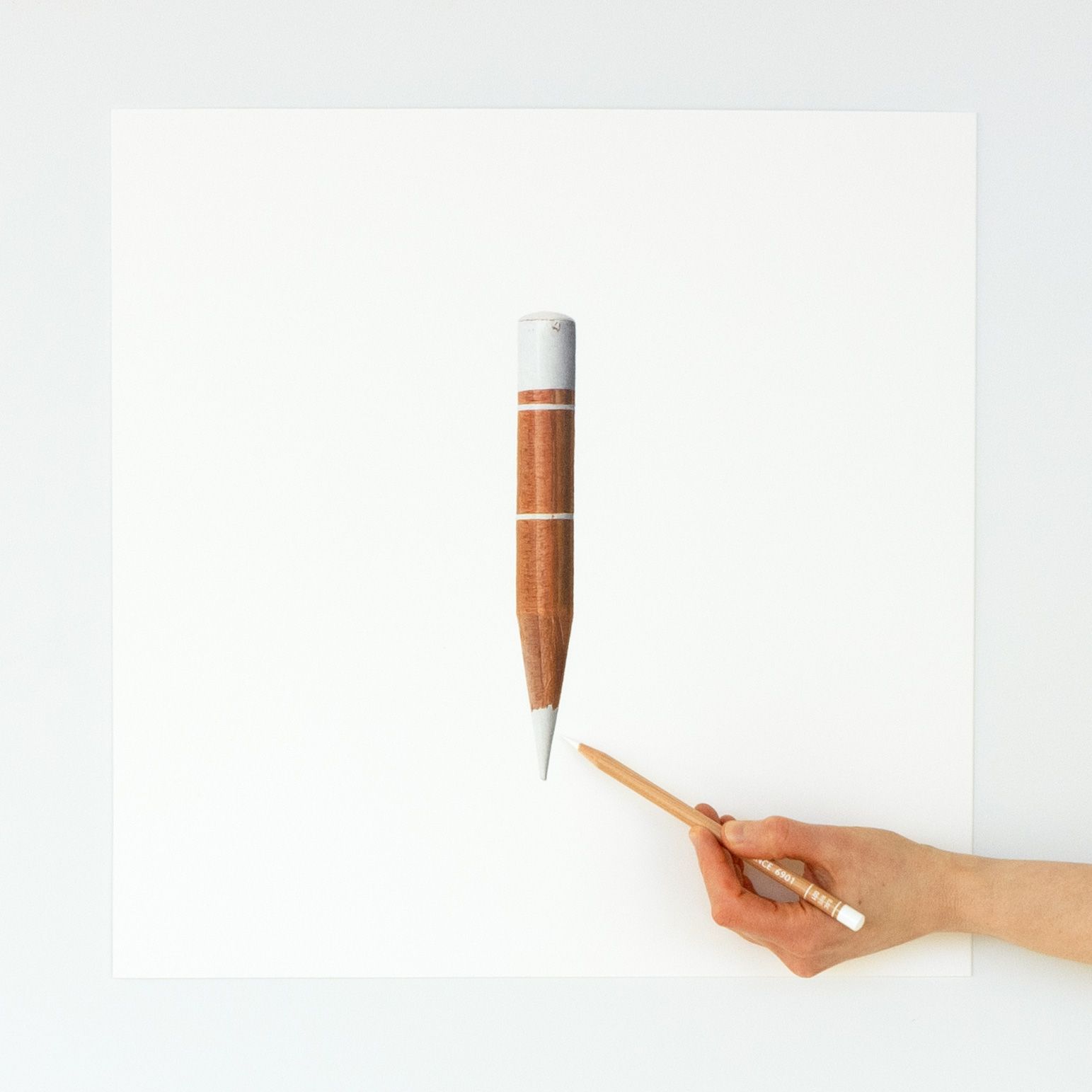 White Colored Pencil